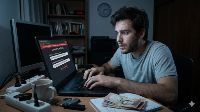 Interfaz de usuario de ArbiTrack Pro operando de forma manual